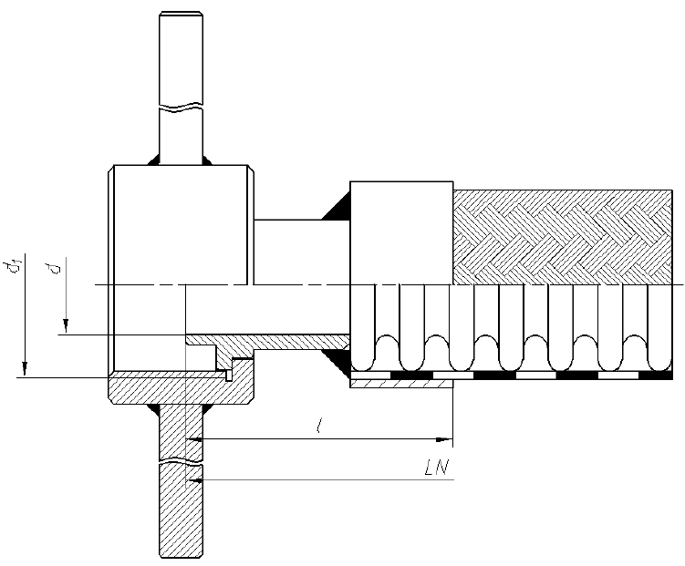 СУГ45-3. Присоединительная арматура для слива-налива СУГ, тип 3